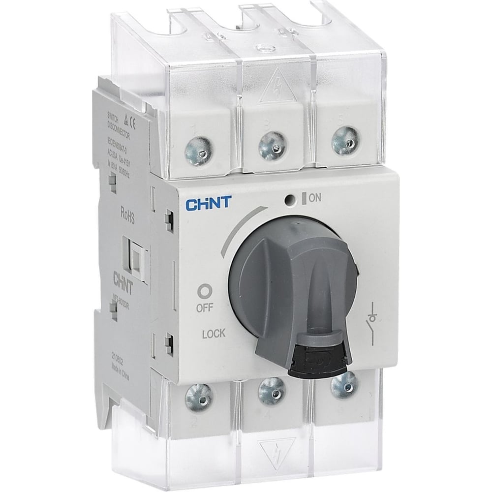 Изображение товара Рубильник CHINT NF2-40/3DIR 40А 3-полюсный настенный монтаж