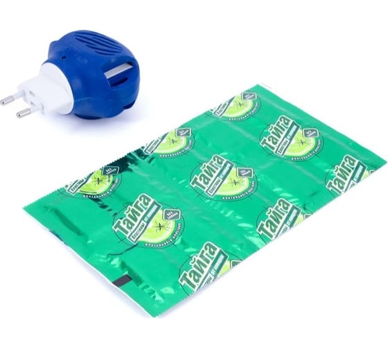 Изображение товара Репеллент от комаров Следопыт комплект фумигатор+пластины 10 шт., без запаха PF-IR-02