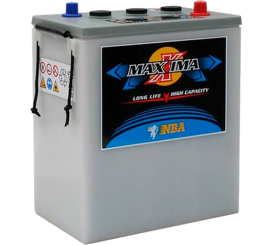 Изображение товара Аккумуляторная батарея NBA 6в 350Ач MAXXIMA