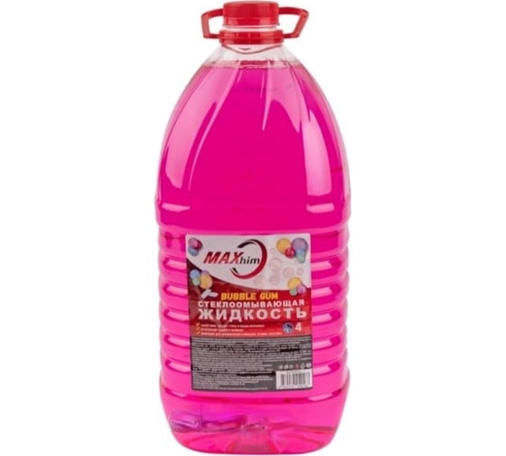 Изображение товара Стеклоомывающая жидкость MAXHIM 4 л, всесезонная до -5C, упаковка ПЭТ MH1105