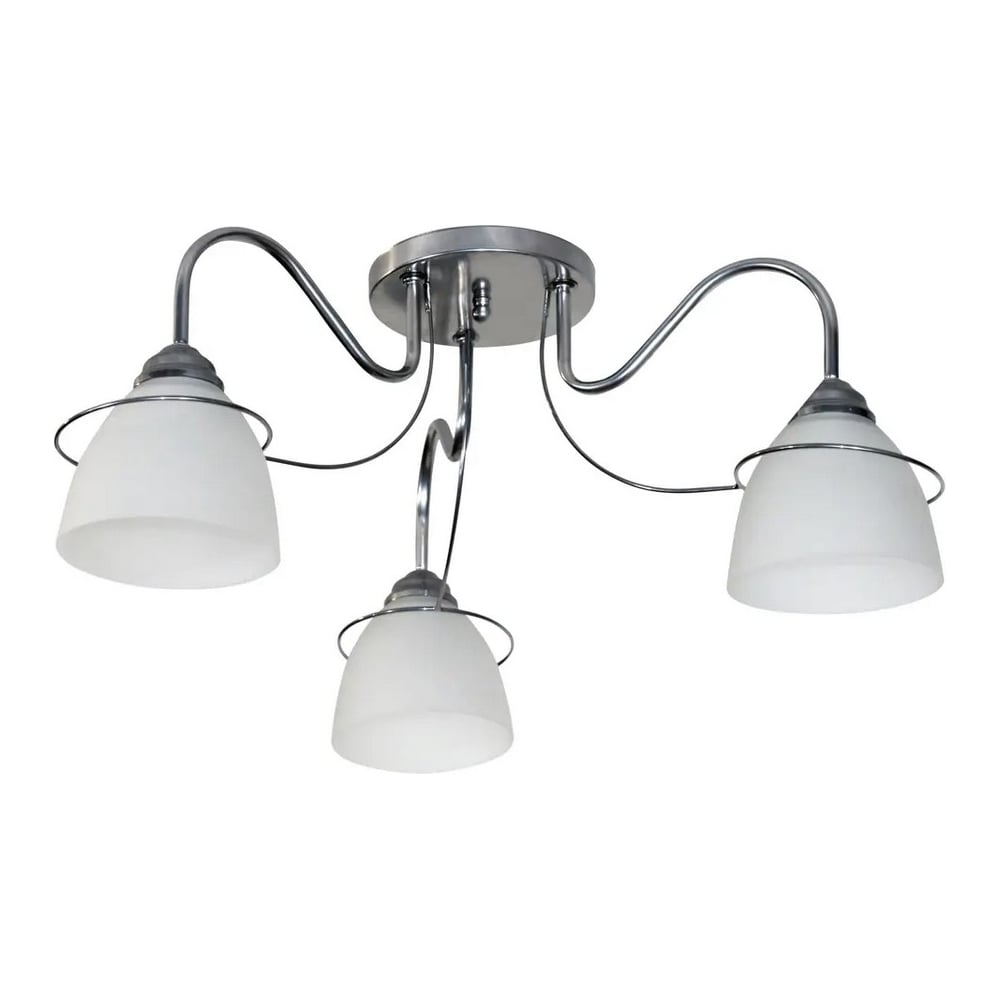 Изображение товара Люстра потолочная ЭЛЕТЕХ Атлас 131 хром (Плафон 0898) НСБ 01-3x60-196 Е27 1005404978