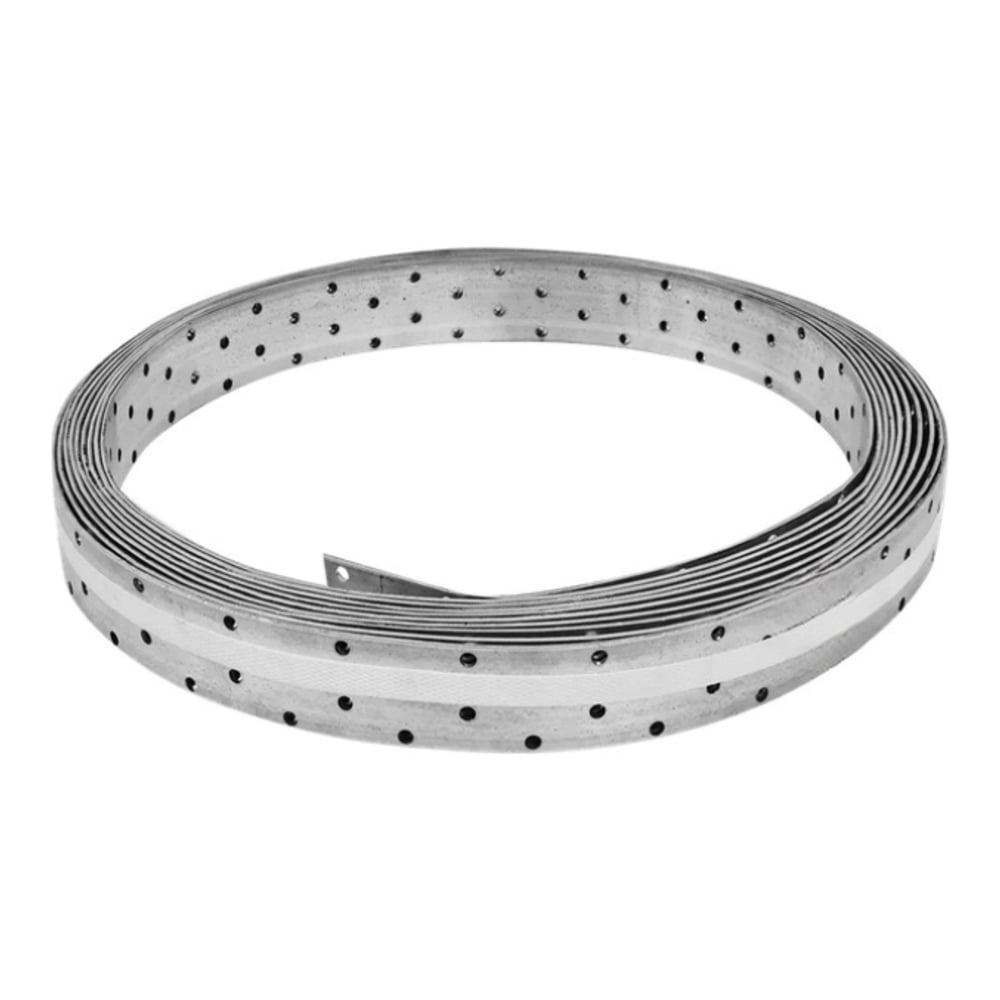 Изображение товара Перфорированная оцинкованная монтажная лента LM-1,8x40 мм 10 м КРЕПКО-НАКРЕПКО