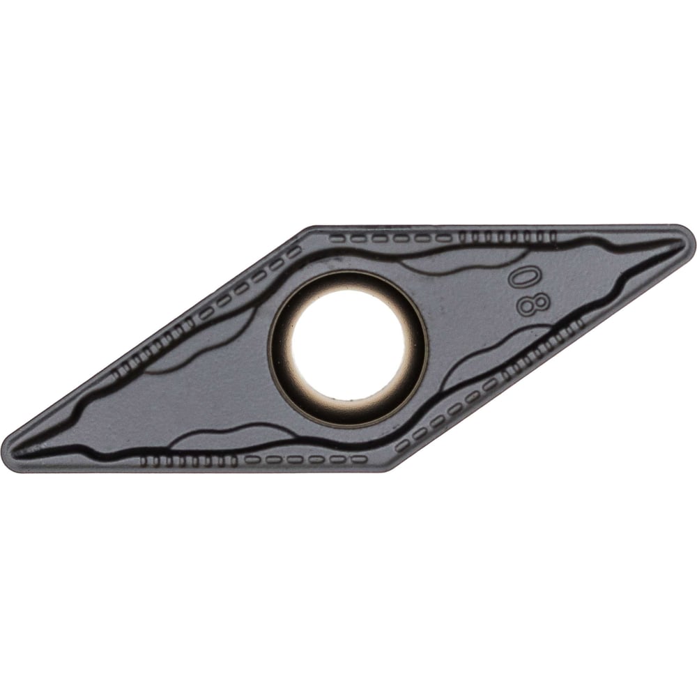 Изображение товара Пластина твердосплавная 10 шт VBMT160408-GM ECP101 для обработки стали