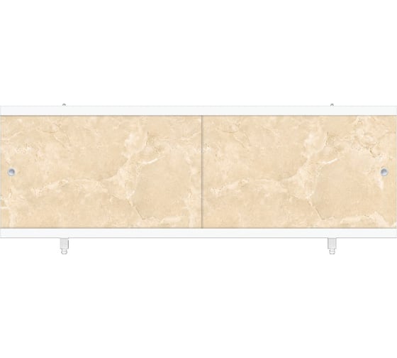 Изображение товара Экран под Метакам Кварт мрамор бежевый 1,68 ЭКS_003680 4607062697382