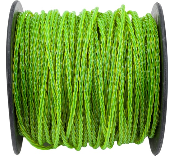 Изображение товара Леска квадратная витая армированная (3 мм; 60 м) для триммера REDVERG 6655103