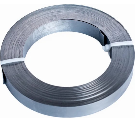 Изображение товара Лента упаковочная оцинкованная КРЕПКО-НАКРЕПКО 0,5x20 мм, 5 м 3 35374