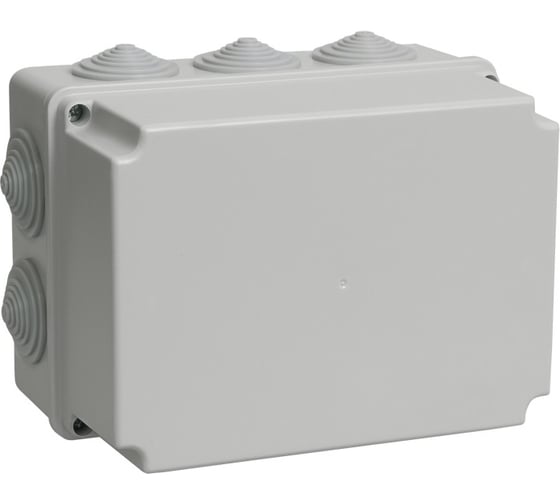 Изображение товара Клеммная коробка IEK, 190x140x120, IP55, КМ41246, ИЭК, белая UKO10-190-140-120-K41-55