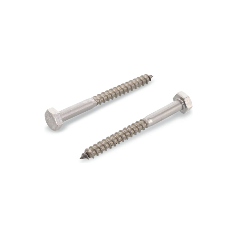 Изображение товара Саморез сантехнический METIZ-A2 DIN 571 M8x110 мм нержавеющая сталь 10 шт