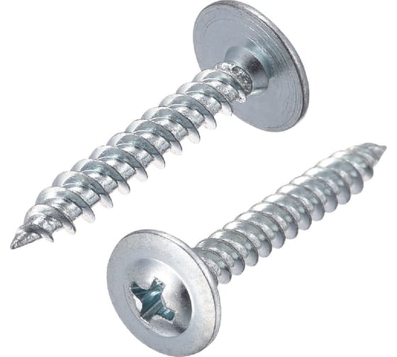 Изображение товара Саморез с прессшайбой METIZ-A2 ART.9999 4,2x32 мм, А2, самонарезающий, крест/шл «клоп», 100 шт. 999924232 100