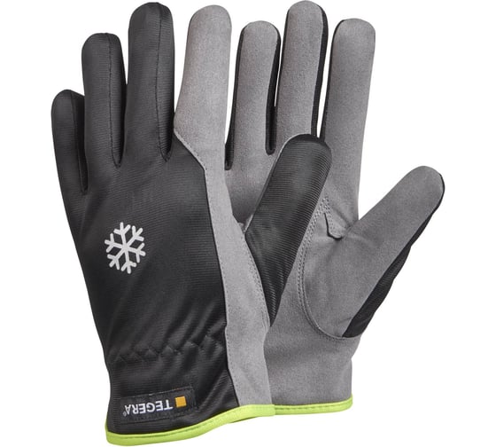 Изображение товара Утепленные перчатки из искусственной кожи на зимней подкладке TEGERA, размер 10 322-10