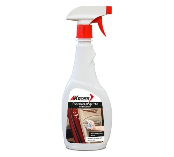 Изображение товара Полироль пластика матовый AKross 600мл Ваниль AKS0051COS