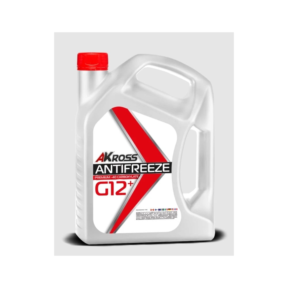 Изображение товара Антифриз AKross Premium G12+ EV 4,7 кг AKS0006G12