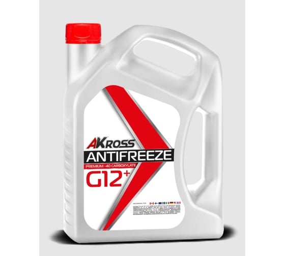 Изображение товара Антифриз AKross Premium G12+ EV 4,7 кг AKS0006G12