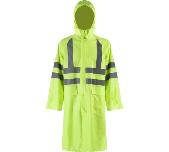 Изображение товара Влагозащитный плащ 2Hands повышенной видимости арт. РP1HV, цвет лимон, р-р 4XL Плащ PР1HV лимон - 4XL