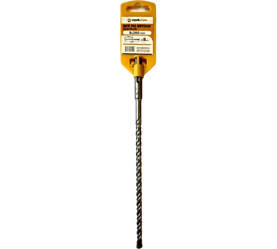 Изображение товара Бур по бетону SDS-plus, 8x260 мм Стройштуки УТ-00025003