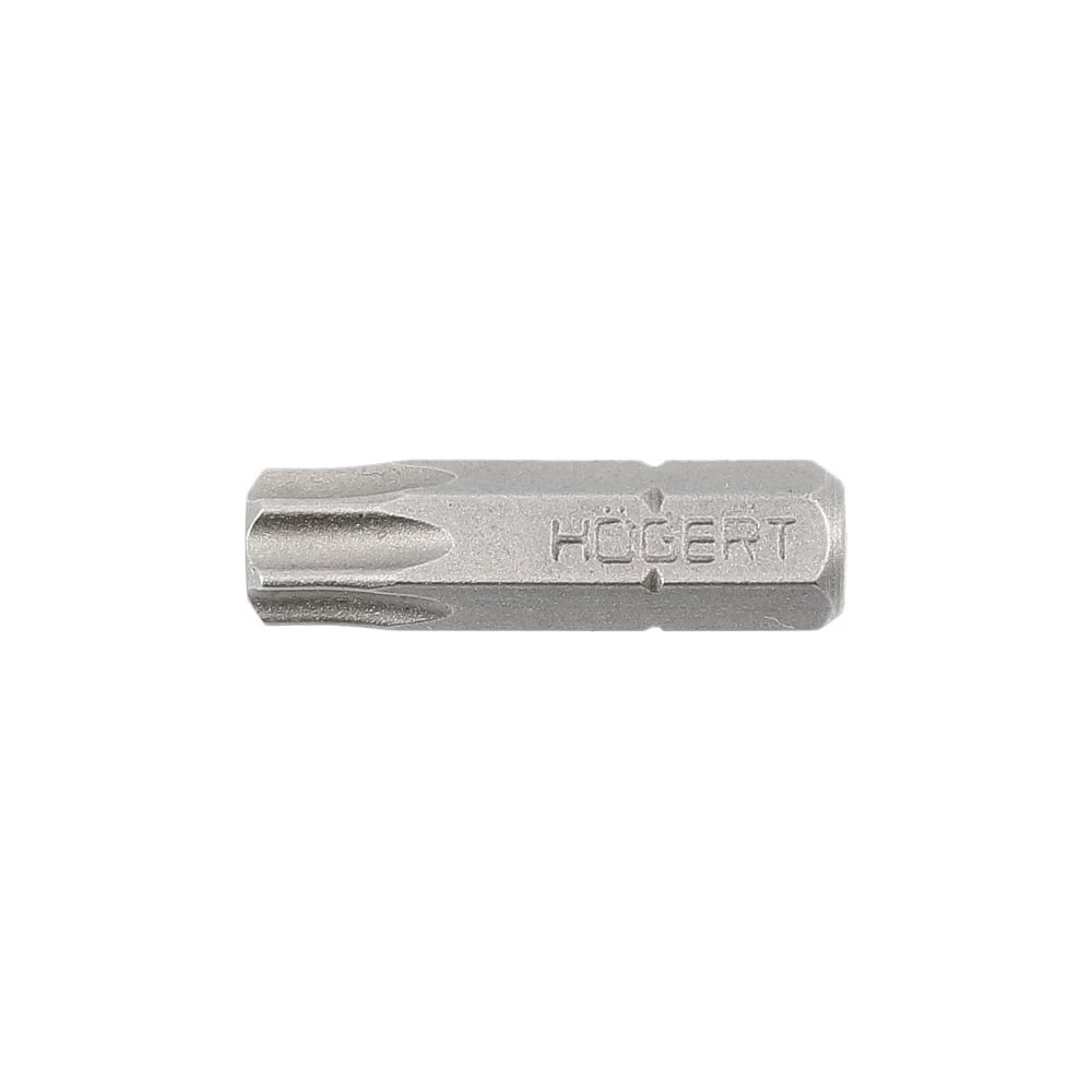 Изображение товара Набор бит TORX 8 25 мм S2 HOEGERT TECHNIK HT1S334 5 шт