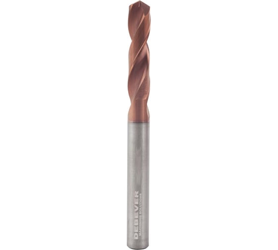 Изображение товара Сверло твердосплавное спиральное 8.6х84 мм, ALTIN, HRC45 Debever Machining Solutions DB-S-SD3C086084AT09