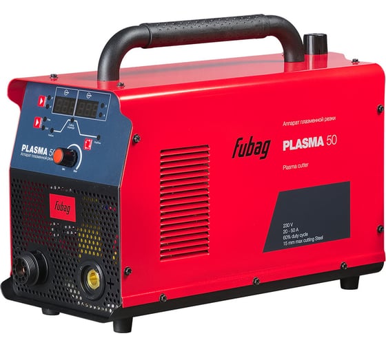 Изображение товара Аппарат плазменной резки FUBAG Plasma 50 (46122) + Горелка для плазмореза FB P40 6m (38467) 46122.1