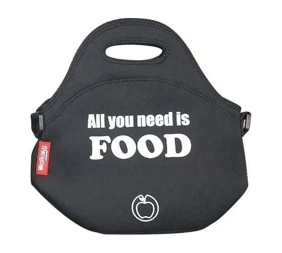 Изображение товара Сумка для ланча Bergner неопрен, 30x29x17 см, черная BG-36592-BK