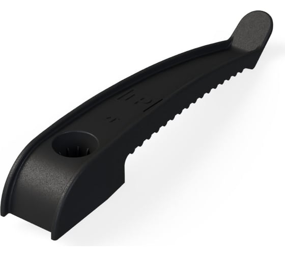 Изображение товара Держатель кабеля односторонний Промрукав для прямого монтажа в гофроящике черный 200шт. PR13.0491