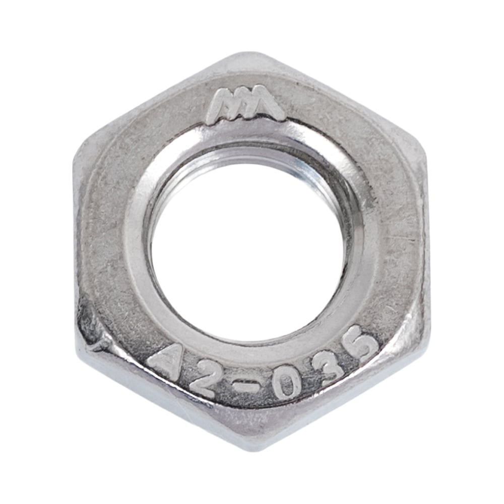 Изображение товара Шестигранная низкая гайка DINFIX DIN 439, нерж. A2, M8, 1 шт. 00-0004461