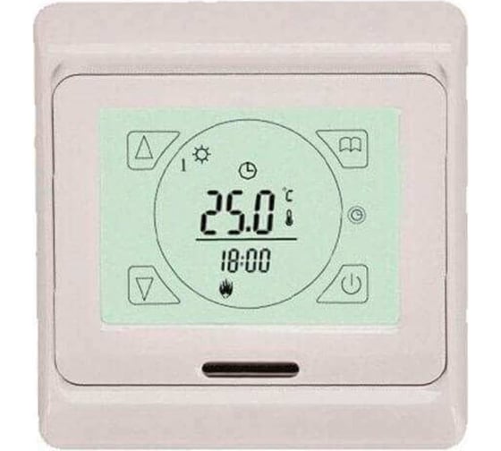 Изображение товара Терморегулятор Е91 RTC бежевый 00-00000223