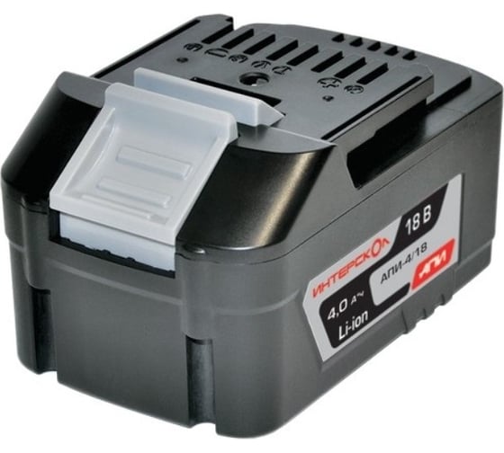 Изображение товара Аккумуляторный блок (4 А/ч; 18 В; Li-ion) АПИ-4/18 Интерскол 2400.021