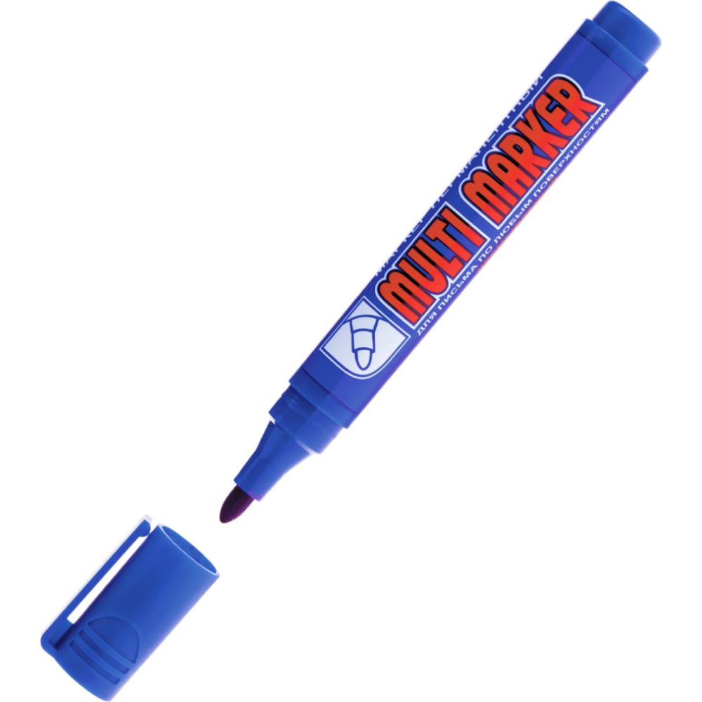 Пулевидный перманентный маркер Munhwa маркер перманентный пулевидный 3 мм синий crown multi marker cpm 800