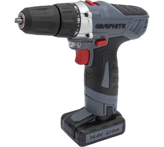 Изображение товара Аккумуляторная дрель-шуруповерт GRAPHITE 58G215