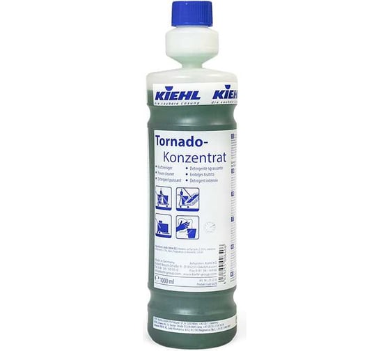 Изображение товара Базовое средство для интенсивной уборки KIEHL Johannes KG Tornado-Konzentrat концентрат 1 л j252202