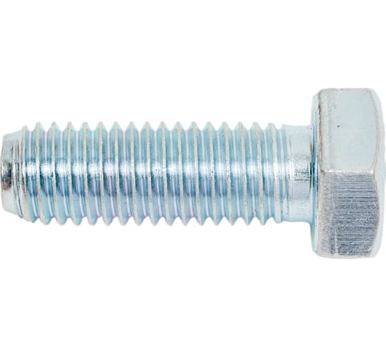 Изображение товара Болт ЦКИ DIN933 М12х35 усилен закалкой 8.8 Ц 100 шт. 20251