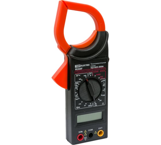 Изображение товара Токоизмерительные клещи TDM ELECTRIC МастерЭлектрик SQ1005-0006