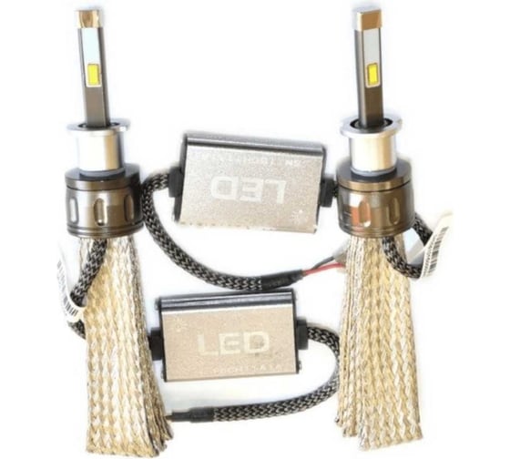 Изображение товара Комплект ламп Clearlight LED Recarver Type F H3 7000 lm 2 шт. 6000K RECTFLED0H3-6-2canbus