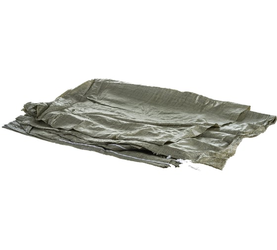 Изображение товара Мешки строительные зеленые (10 шт; 55х95 см; ПП) Метизный двор 4690441037510