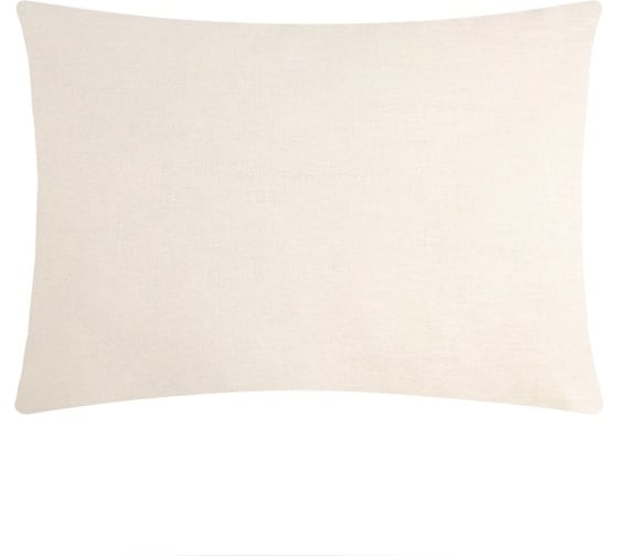 Изображение товара Наволочка Этель 50x70 см, цвет молочный, 100% хлопок, бязь 125 г/м2 9046104