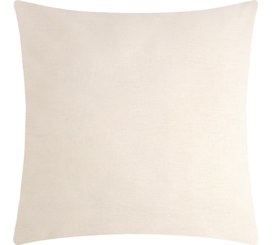 Изображение товара Наволочка Этель 70x70 см, цвет молочный, 100% хлопок, бязь 125 г/м2 9046105