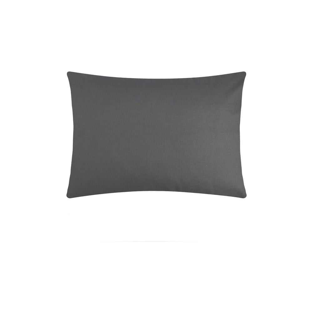 Изображение товара Наволочка Этель 50x70 см из 100% хлопка поплин серого цвета