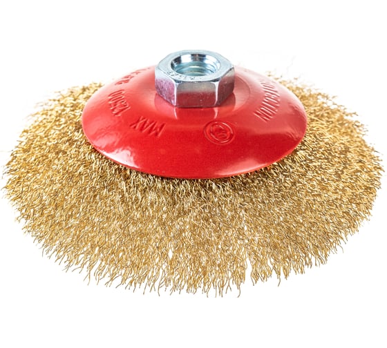 Изображение товара Щетка Тарелка (125 мм; М14) для УШМ КЕДР 148-0125 208047