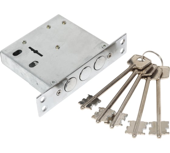 Изображение товара Врезной замок Marlok ЗВ-8 ДКД сувальдный, без накладок 011567