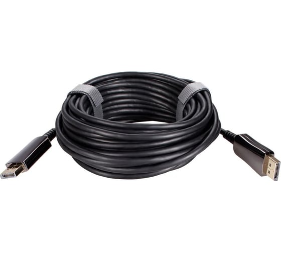 Изображение товара Активный оптический кабель AOpen/Qust DisplayPort 1.4 32GBs/8K 60Hz 10m AD3753A-10.0