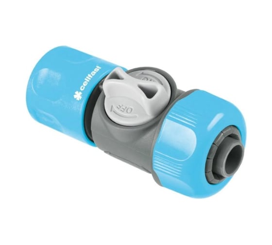 Изображение товара Коннектор с клапаном (1/2''; 5/8") IDEAL Cellfast 52-330