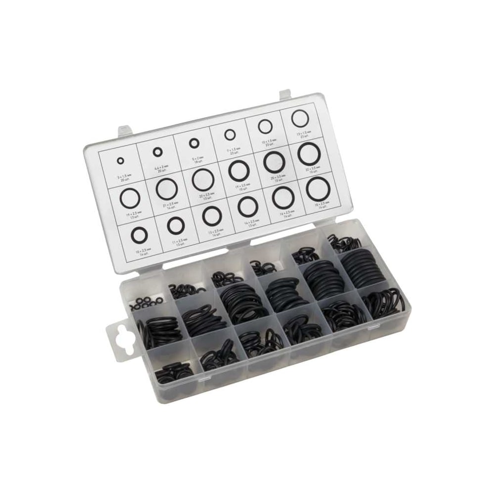 Изображение товара Набор уплотнительных шайб 279 предметов Сервиз Ключ 73279 профессиональный высококачественный