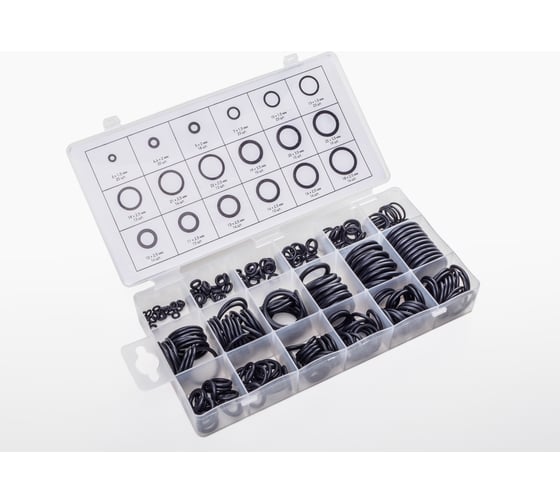 Изображение товара Набор шайб уплотнительных 279 предметов СЕРВИС КЛЮЧ 73279