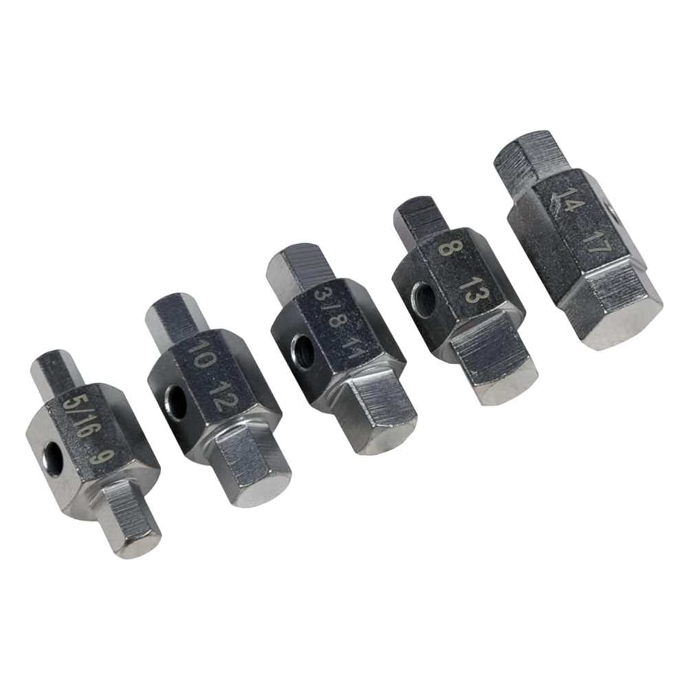 Изображение товара Набор бит 5 предметов для маслосливных пробок СЕРВИС КЛЮЧ 76420