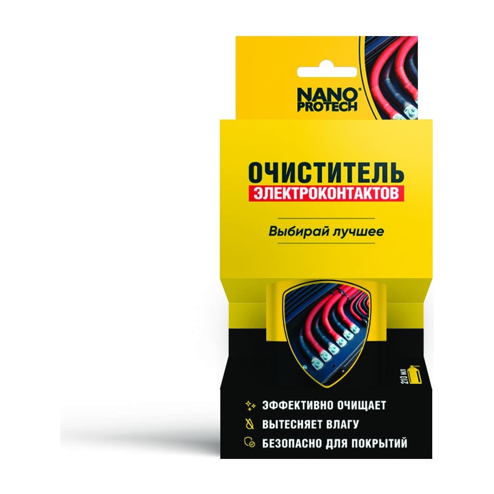 фото Очиститель электроконтактов nanoprotech 210 мл npoe0031