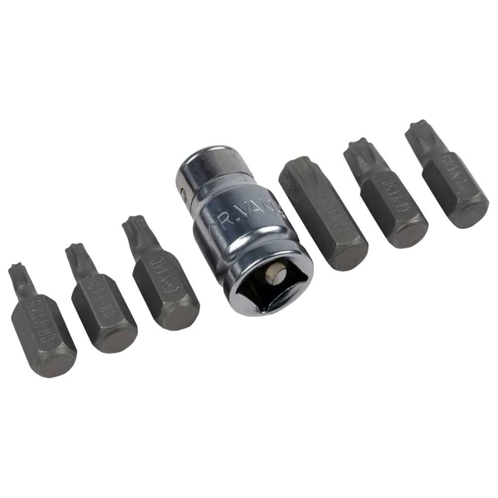 Изображение товара Набор бит СЕРВИС КЛЮЧ 76437 - 7 предметов Torx