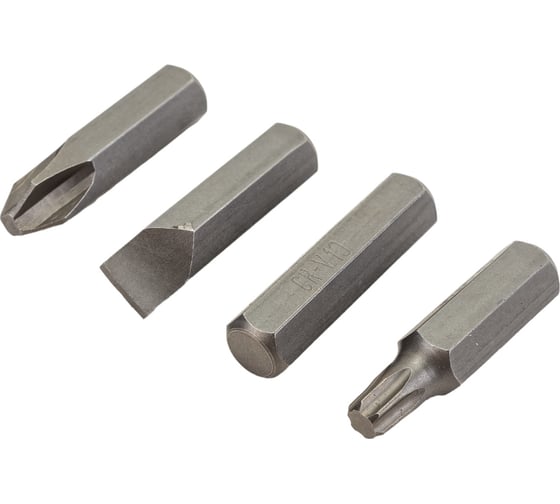 Изображение товара Набор бит 4 предмета для ударной отвертки  СЕРВИС КЛЮЧ 76504