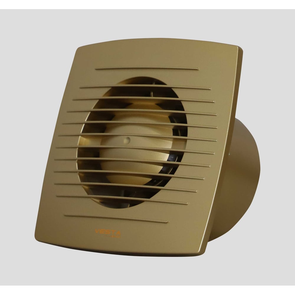 Вентилятор вытяжной золотистый Vesta-Electric EF-100 GOLD FLEF000000101