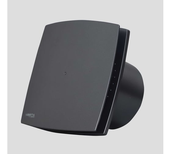 Изображение товара Вентилятор вытяжной Metronex Electric с крышкой темно-серый ef-100 plus dark grey FLEF000000104P