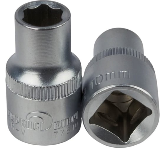 Изображение товара Головка 6 граней 10 мм СЕРВИС КЛЮЧ 77510